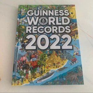 Guinness world records 2022 hardcover colored classroom essential book